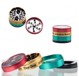 Młynek 4-częściowy Dope Bros Rasta 63mm