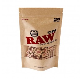 Raw prerolledtips 200