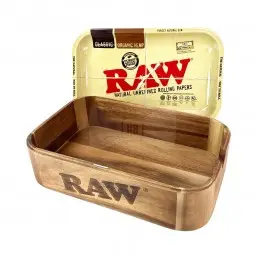 Drewniane Pudełko z Tacką RAW Cache Box