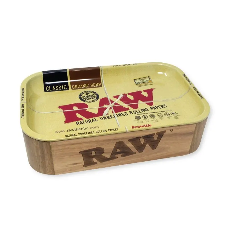 Drewniane Pudełko z Tacką RAW Cache Box