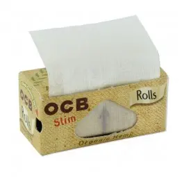 Bibułki OCB Organic Hemp Slim Rolls 4m x 44mm