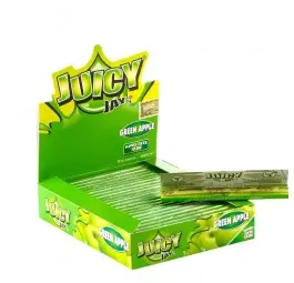 Bibułki Juicy Jay's Green Apple King Size Slim - Jabłko