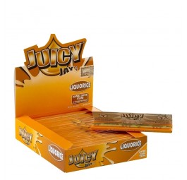 Bibułki Juicy Jay's Liquorice King Size Slim - Lukrecja