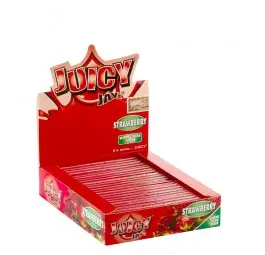 Bibułki Juicy Jay's Strawberry King Size Slim - Truskawka