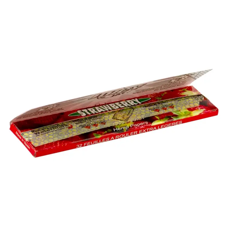 Bibułki Juicy Jay's Strawberry King Size Slim - Truskawka