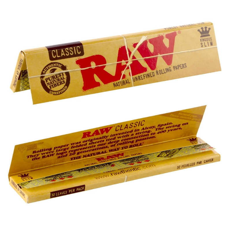 Bibułki RAW Classic King Size Slim