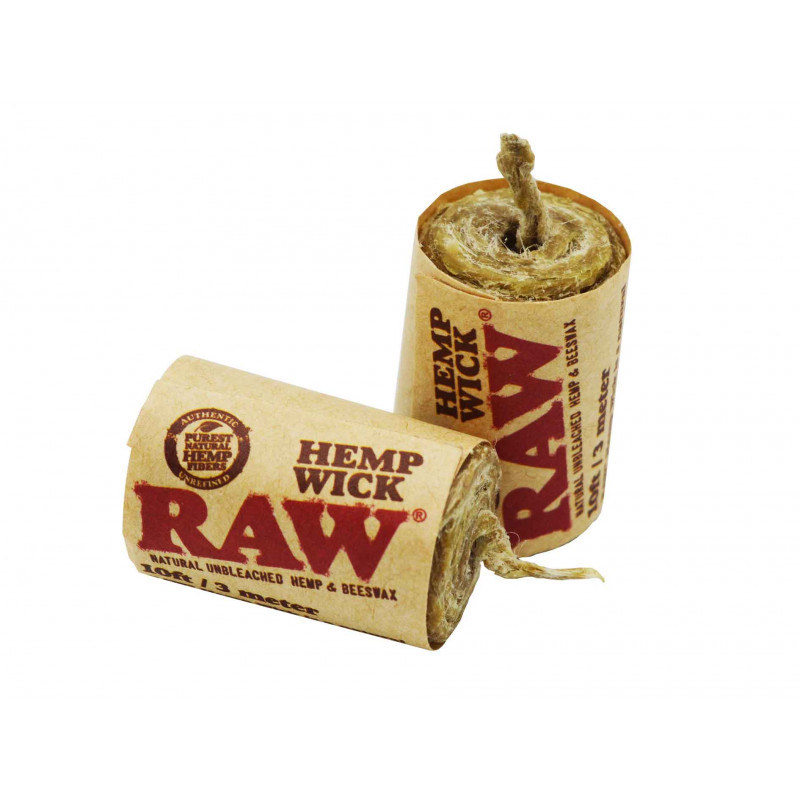 Knot konopny RAW Hemp Wick - 3 m