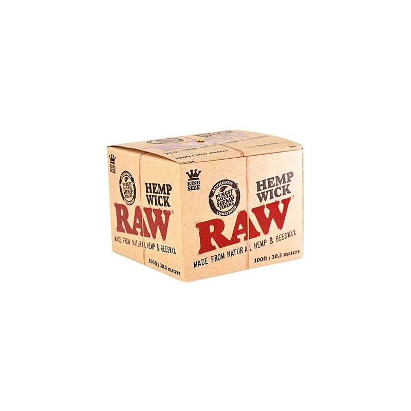 Knot konopny RAW Hemp Wick - 30,5 m