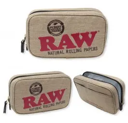 Saszetka bezzapachowa RAW Smell Proof Smokers Pouch schowek - Średnia