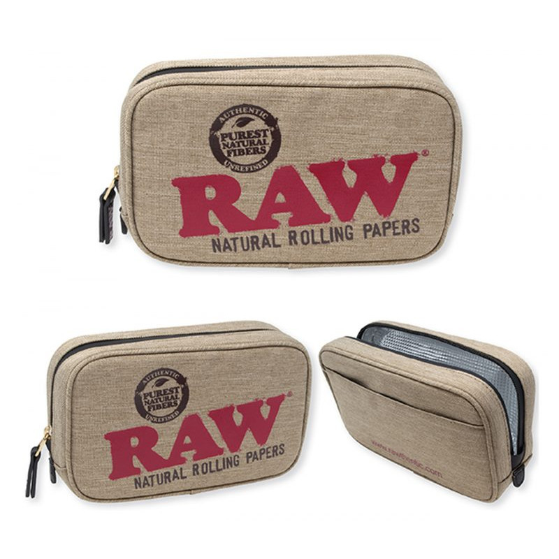 Saszetka bezzapachowa RAW Smell Proof Smokers Pouch schowek - DUŻA