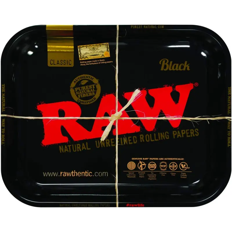Tacka metalowa do Skręcania RAW Black - Duża