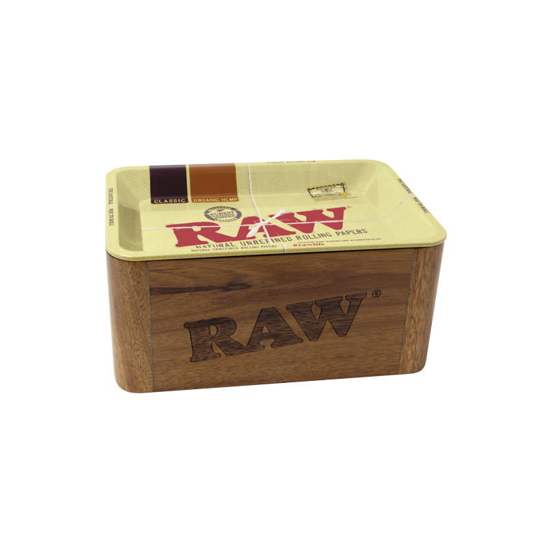 Drewniane Pudełko z Tacką RAW Cache Box Mini