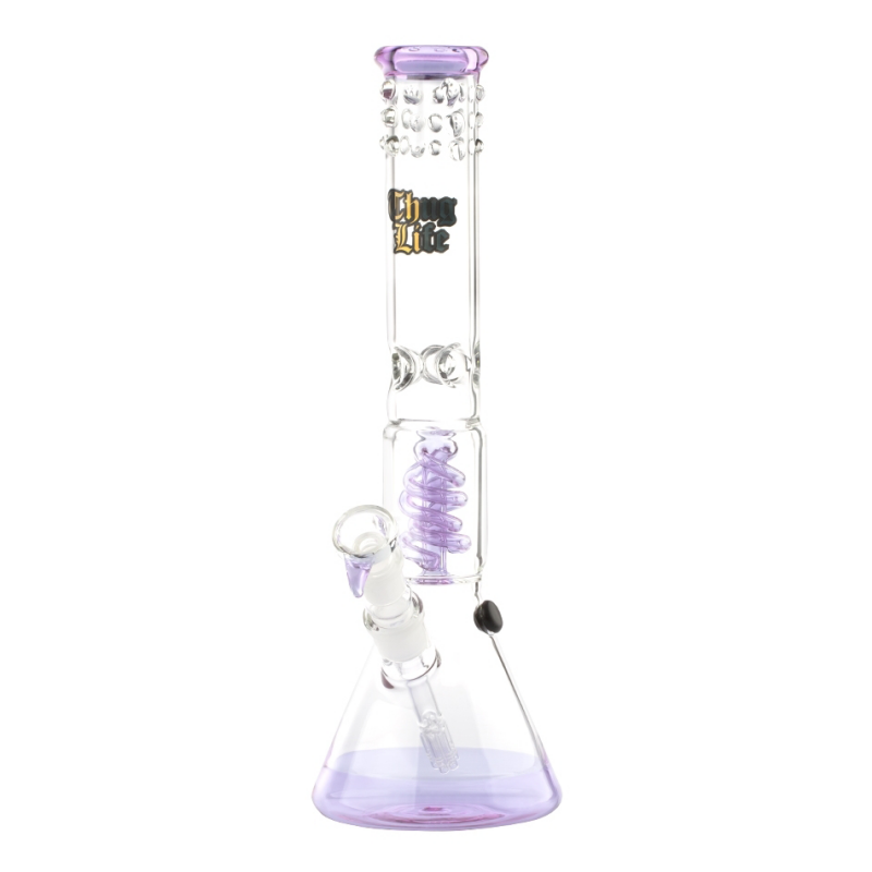 Bongo Thug Life Purple Beaker 38 cm / 5 mm