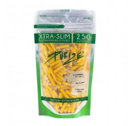 Filtry z węglem aktywnym Purize XTRA Slim Yellow 6 mm / 250 szt.