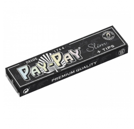 Bibułki Pay-Pay Black Edition King Size Slim + Filterki