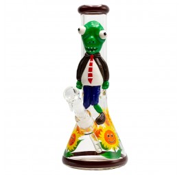 Bongo Grace Glass Fluo Mr Frog 32 cm / 7 mm