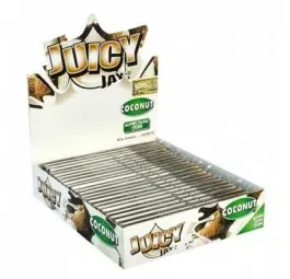 Bibułki Juicy Jay's Coconut King Size Slim - Kokos