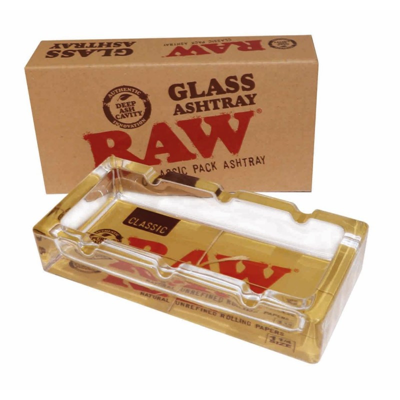 Szklana Popielniczka RAW Glass Classic Ashtray