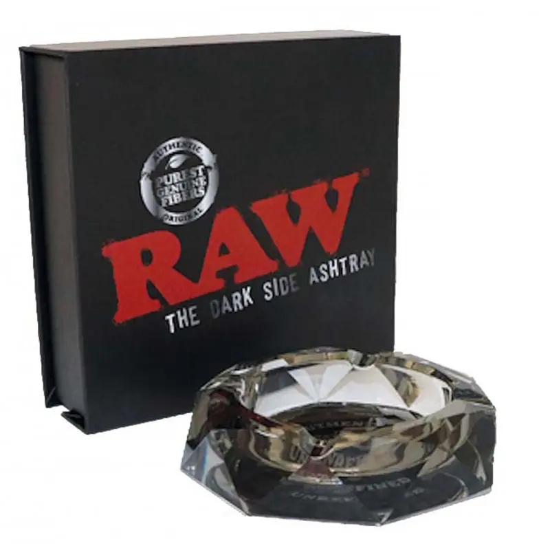 Szklana Popielniczka RAW Darkside Glass Ashtray