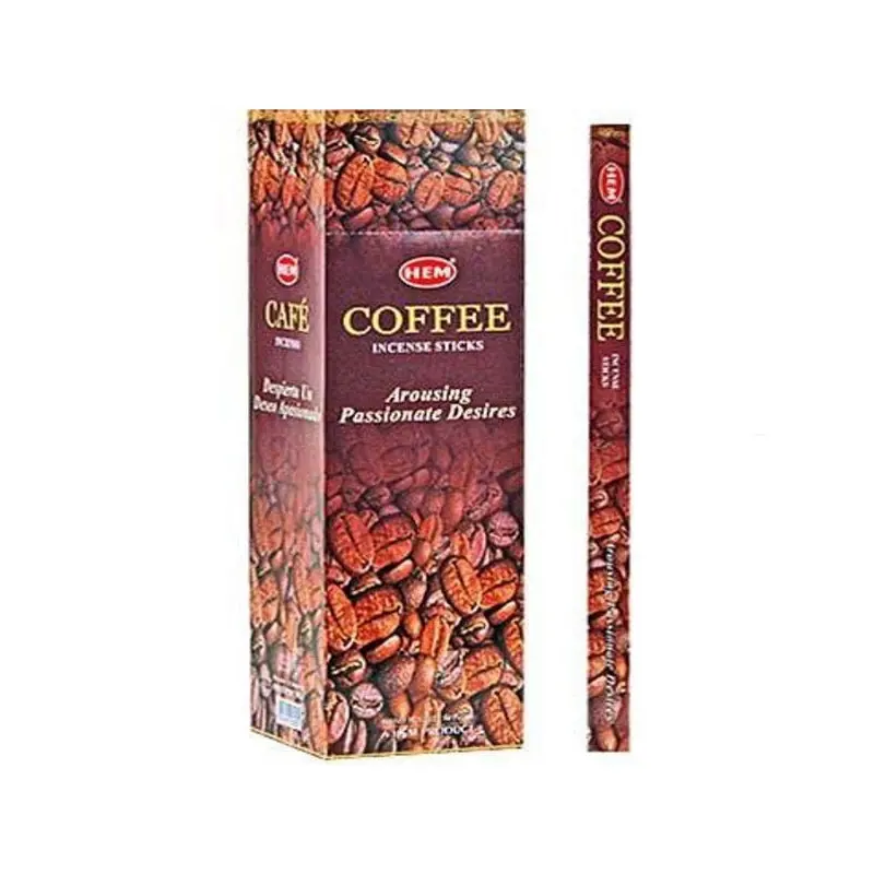 Kadzidełka zapachowe HEM coffee BOX 25 opakowań