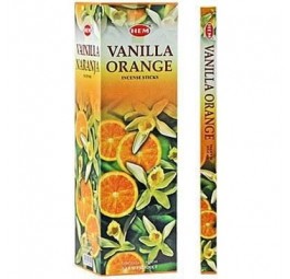 Kadzidełka zapachowe HEM vanilla orange BOX 25 opakowań