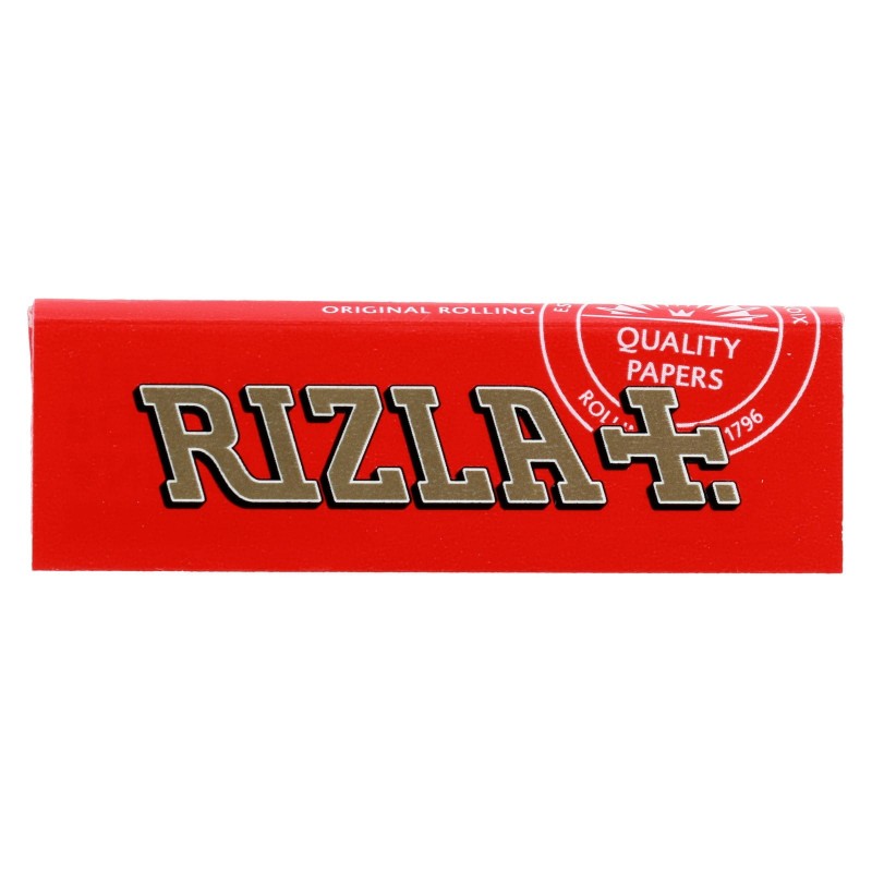 Bibułka RIZLA + RED  || Czerwona