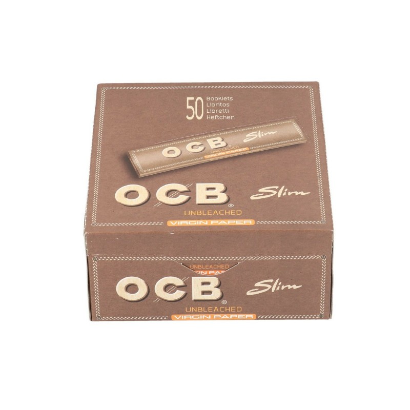 Bibułka OCB Virgin slim KS BOX 50 szt