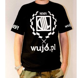 T-SHIRT WUJO DIIL czarny M męski