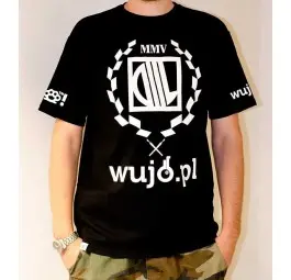 T-SHIRT WUJO DIIL czarny M męski