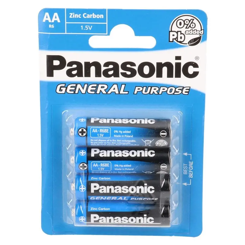Baterie Panasonic 4 x AA