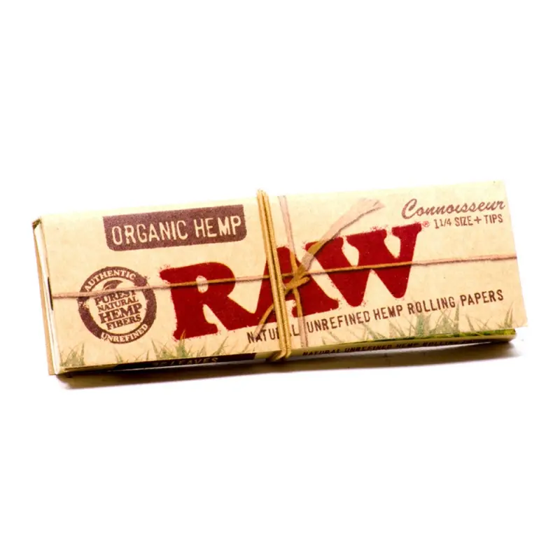 Bletki RAW Organic Connoisseur 1 1/4 + filtry Bletki RAW Organic Connoisseur 1 1/4 + filtry