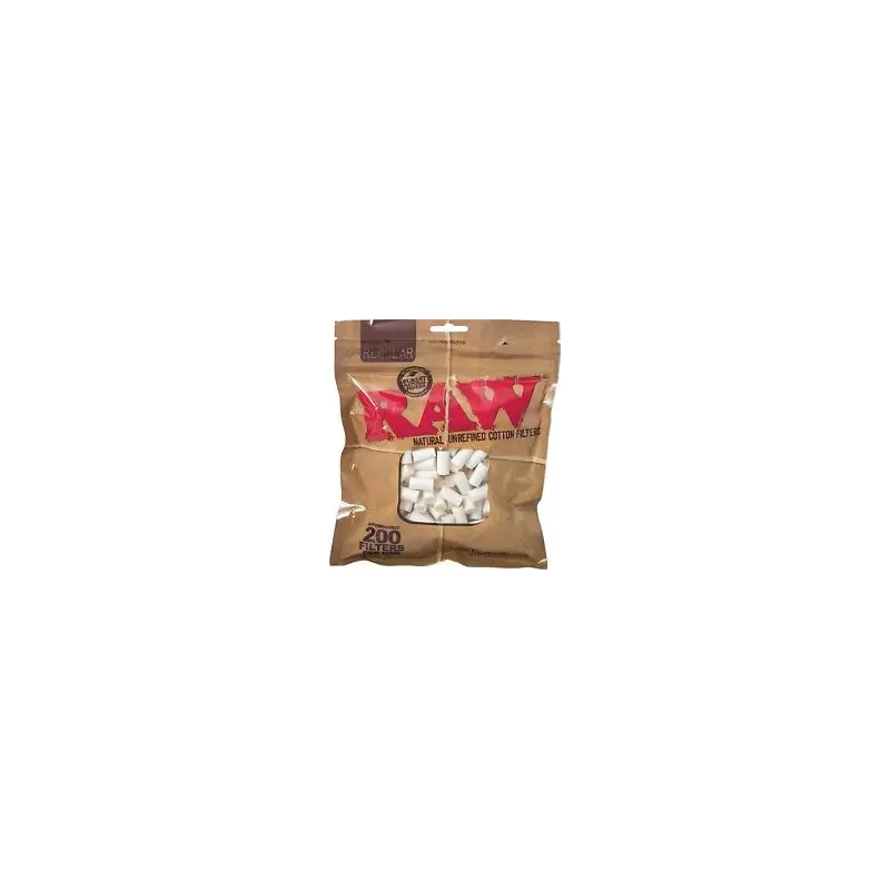 FILTRY RAW REGULAR 200 szt FILTRY RAW REGULAR 200 szt