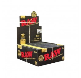 Bibułka RAW BLACK KS Slim BOX 50 szt