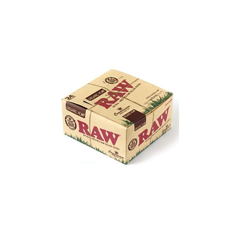 Bibułka RAW ORGANIC CONNOISSEUR KS SL+ TIPS BOX24