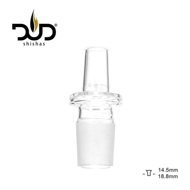 Szklany adapter do bong shishy DUD 24 mm/ 18,8mm