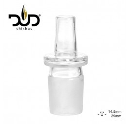 Szklany adapter do bong shishy DUD 29 mm/18,8mm