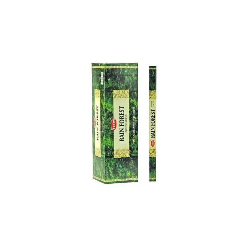 Kadzidełka zapachowe HEM rain forest BOX 25 opak Kadzidełka zapachowe HEM rain forest BOX 25 opak