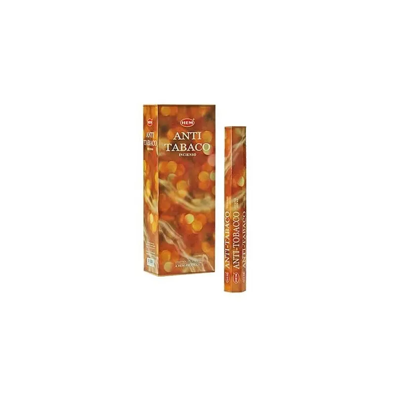 Kadzidełka zapachowe HEM Anti-Tabaco BOX 25 opak Kadzidełka zapachowe HEM Anti-Tabaco BOX 25 opak
