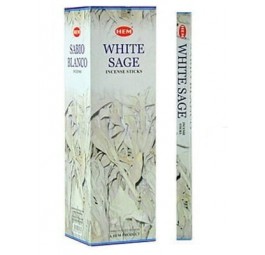 Kadzidełka zapachowe HEM White Sage BOX 25 opakowań