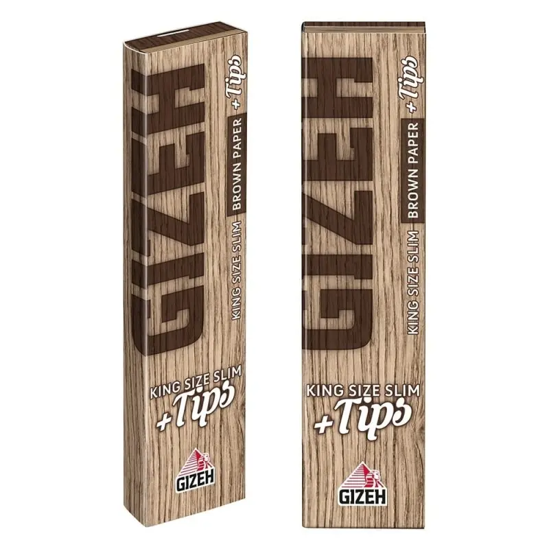Bibułka Gizeh Brown KS slim + filtry Bibułka Gizeh Brown KS slim + filtry