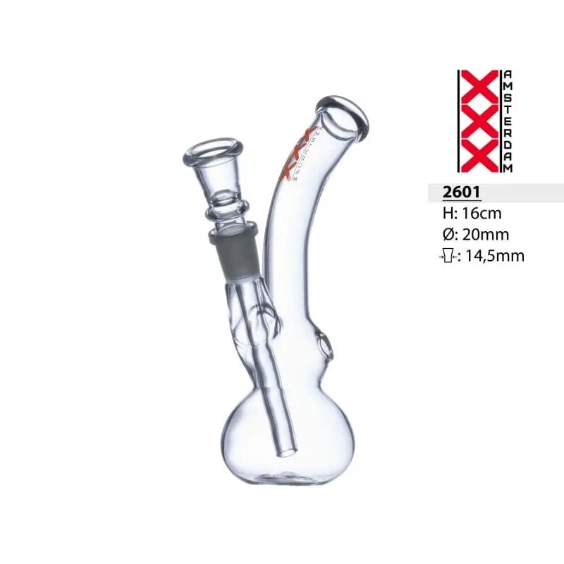 Bongo szklane Amsterdam XXX 16cm 14,5mm Bongo szklane Amsterdam XXX 16cm 14,5mm