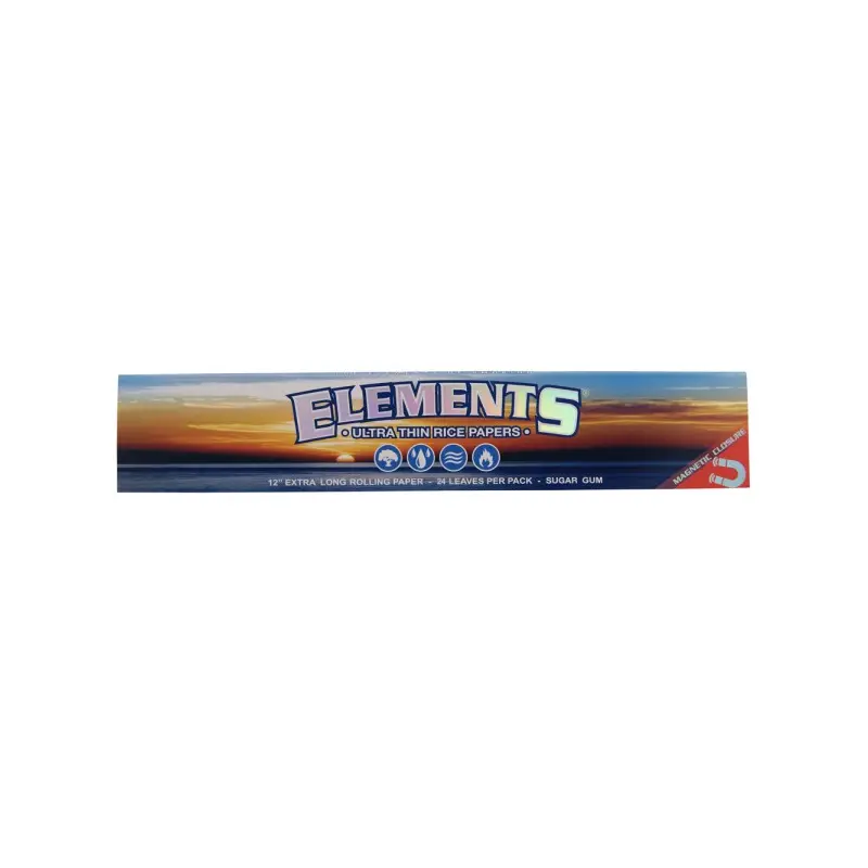 ELEMENTS ROLLING PAPERS FOOT LONG - 12 INCH ELEMENTS ROLLING PAPERS FOOT LONG - 12 INCH