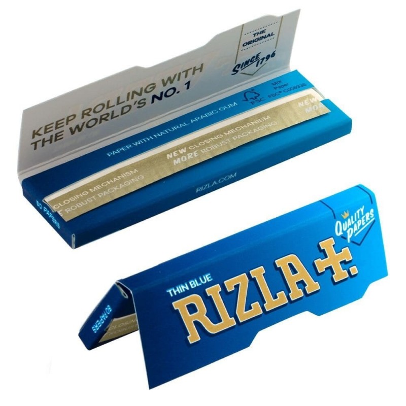 Bibułka Rizla Blue Single Wide