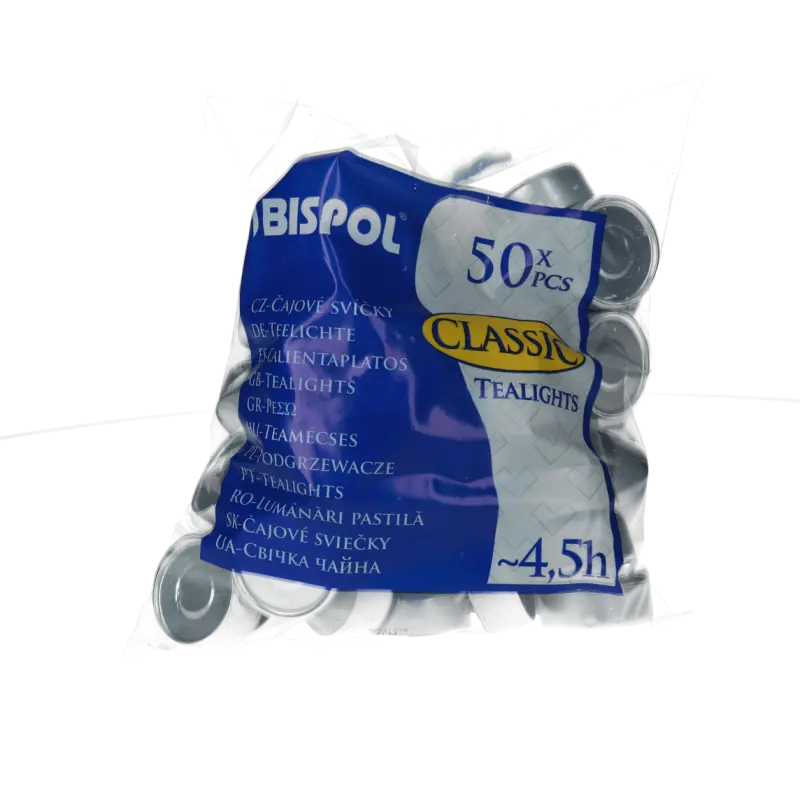 Świeczki podgrzewacze 50 sztuk Świeczki podgrzewacze 50 sztuk