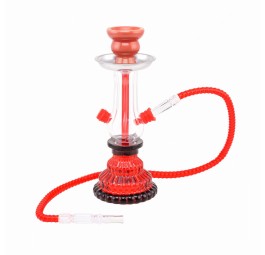 Shisha Trapez 25cm czerwona