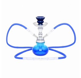 Shisha 2-wężowa Jam Blue 25cm