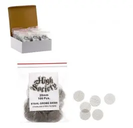 Sitka metalowe 20mm opakowanie 100 sztuk