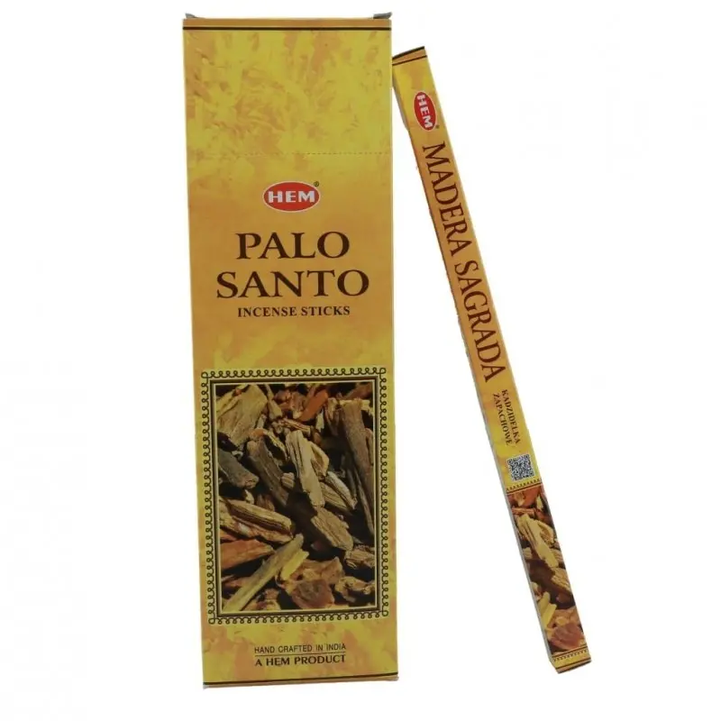 Kadzidełka zapachowe HEM Palo Santo Box 25opakowań Kadzidełka zapachowe HEM Palo Santo Box 25opakowań