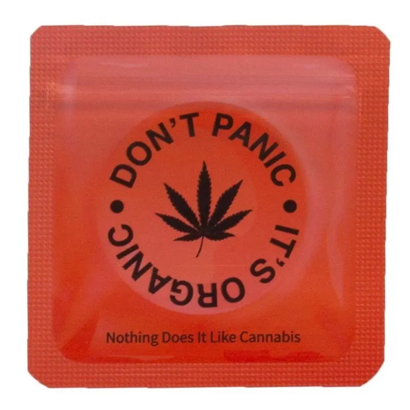 Torebka schowek Don't Panic 64x64 mm czerwona Torebka schowek Don't Panic 64x64 mm czerwona