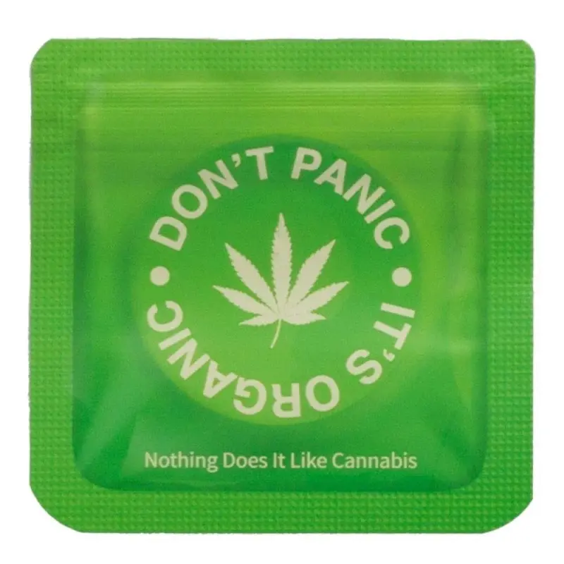 Torebka schowek Don't Panic 64x64mm zielona Torebka schowek Don't Panic 64x64mm zielona